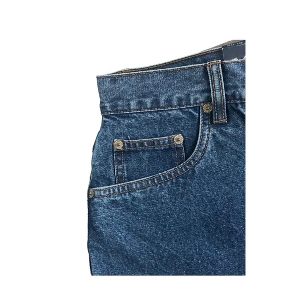 BILL BLASS Petite Easy Fit Jean Capri Blue Denim Cropped Women’s Size 10P. - Picture 5 of 16